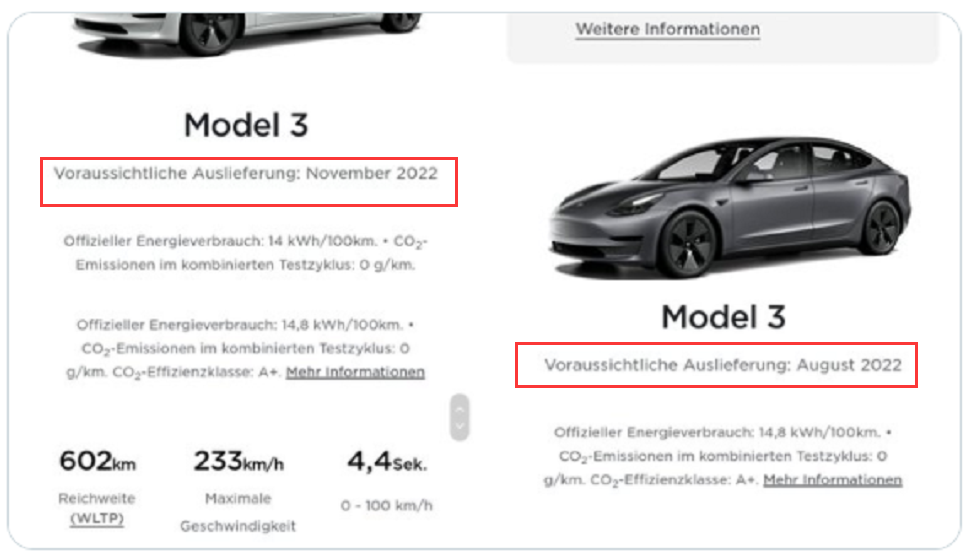 Tesla Model 3 sold out in Europe, users have to wait up to 9 months for delivery