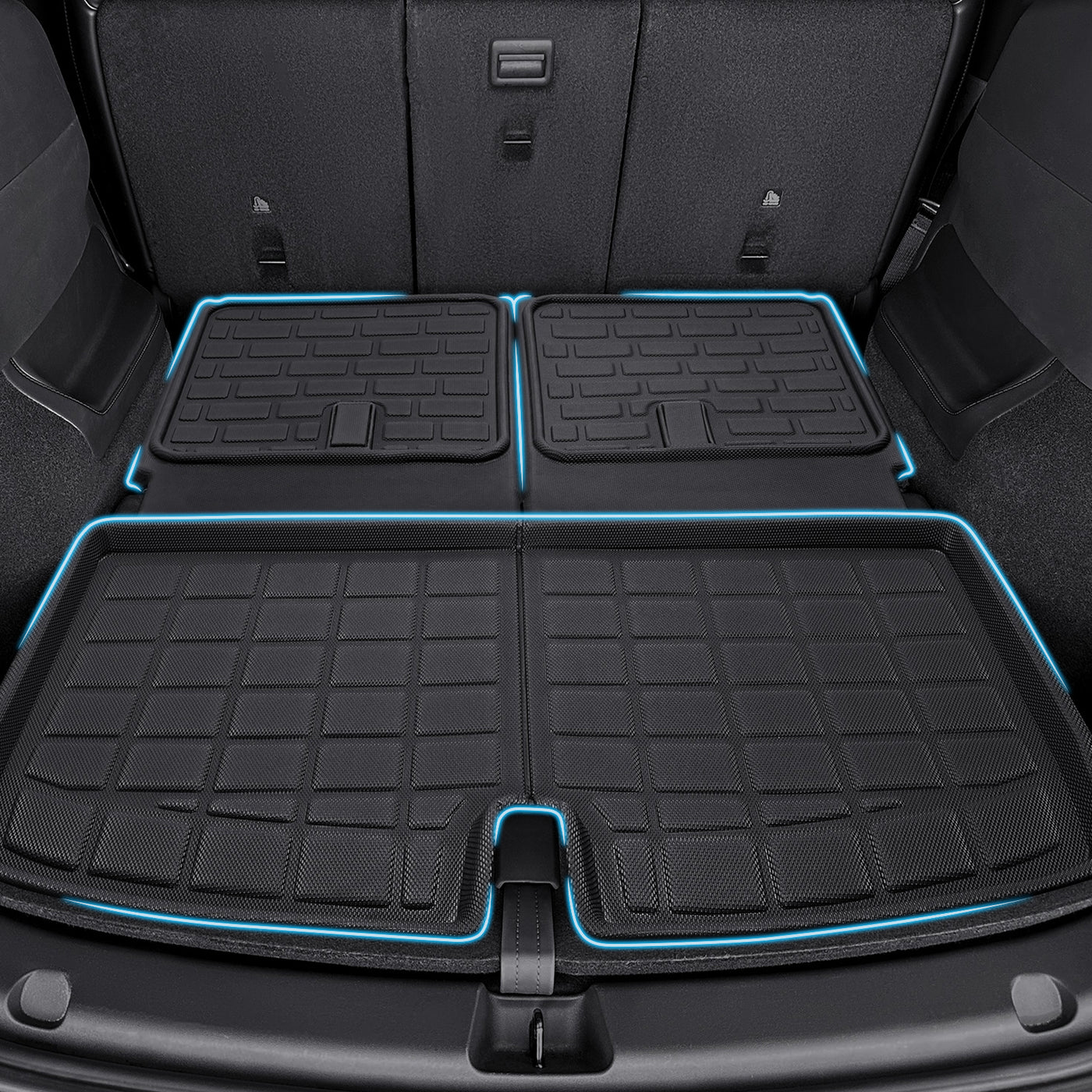 Car Floor Mats Interior Protection for Tesla Model 3 2022, 2021 Accessories  - China Trunk Mat, TPE Car Mat