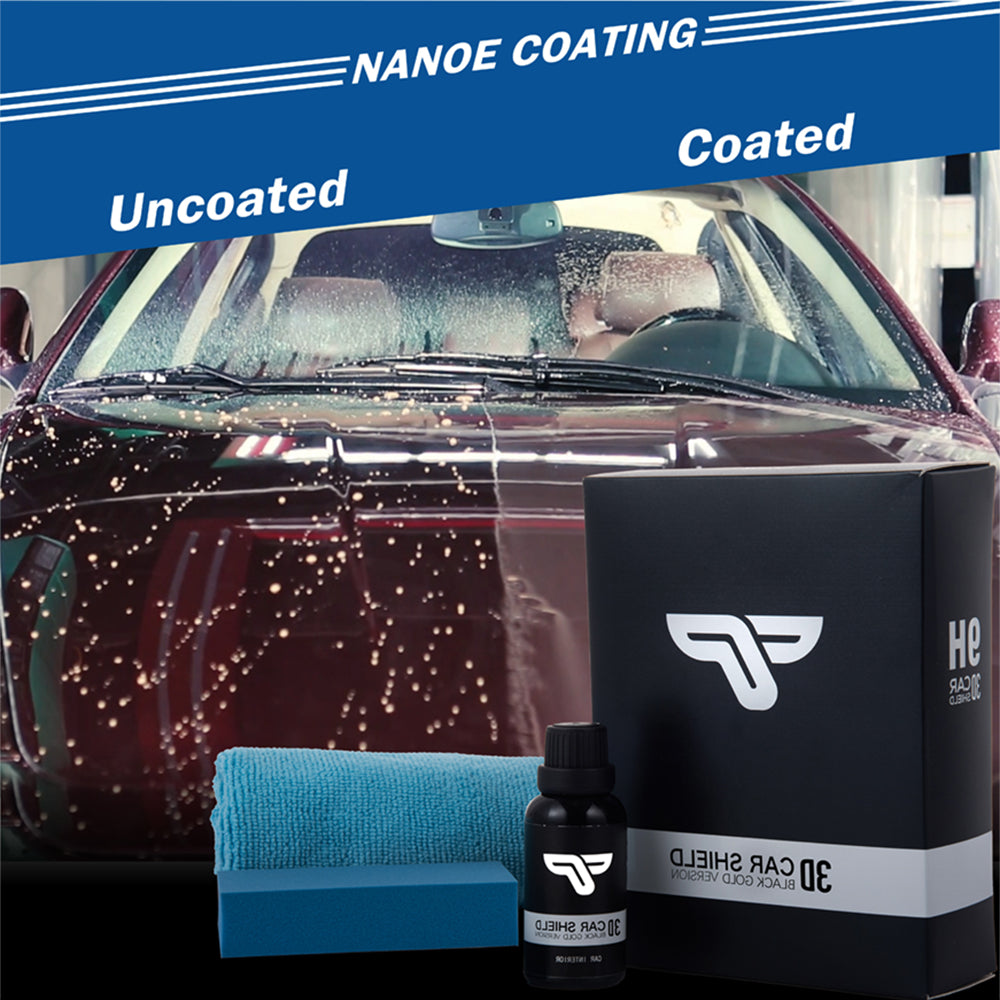 Turoaz 3D 9H PRO Nanoscale Protective Coating, Anti-Scratch Super Hydrophobic Liquid, Stronger Than Ceramic Coating, Patented Product, Use for Car Boat Truck RV Motorcycle Painted Surface, etc. 30ML