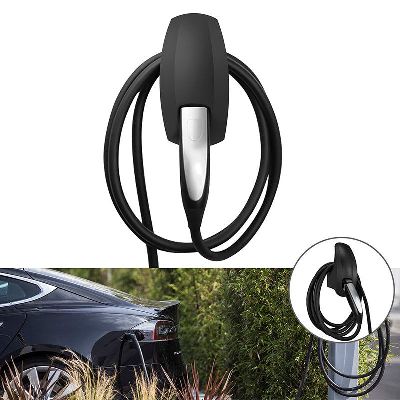 TUROAZ Charging Cable Holder Organizer, Wall Mount Connector Adapter for Telsa Model 3 Model Y Model S moedel X Car Accessories
