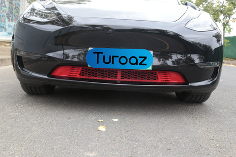 Turoaz Air Intake Grille Fit for Tesla Model Y 2021 2022 2023, ABS Pla