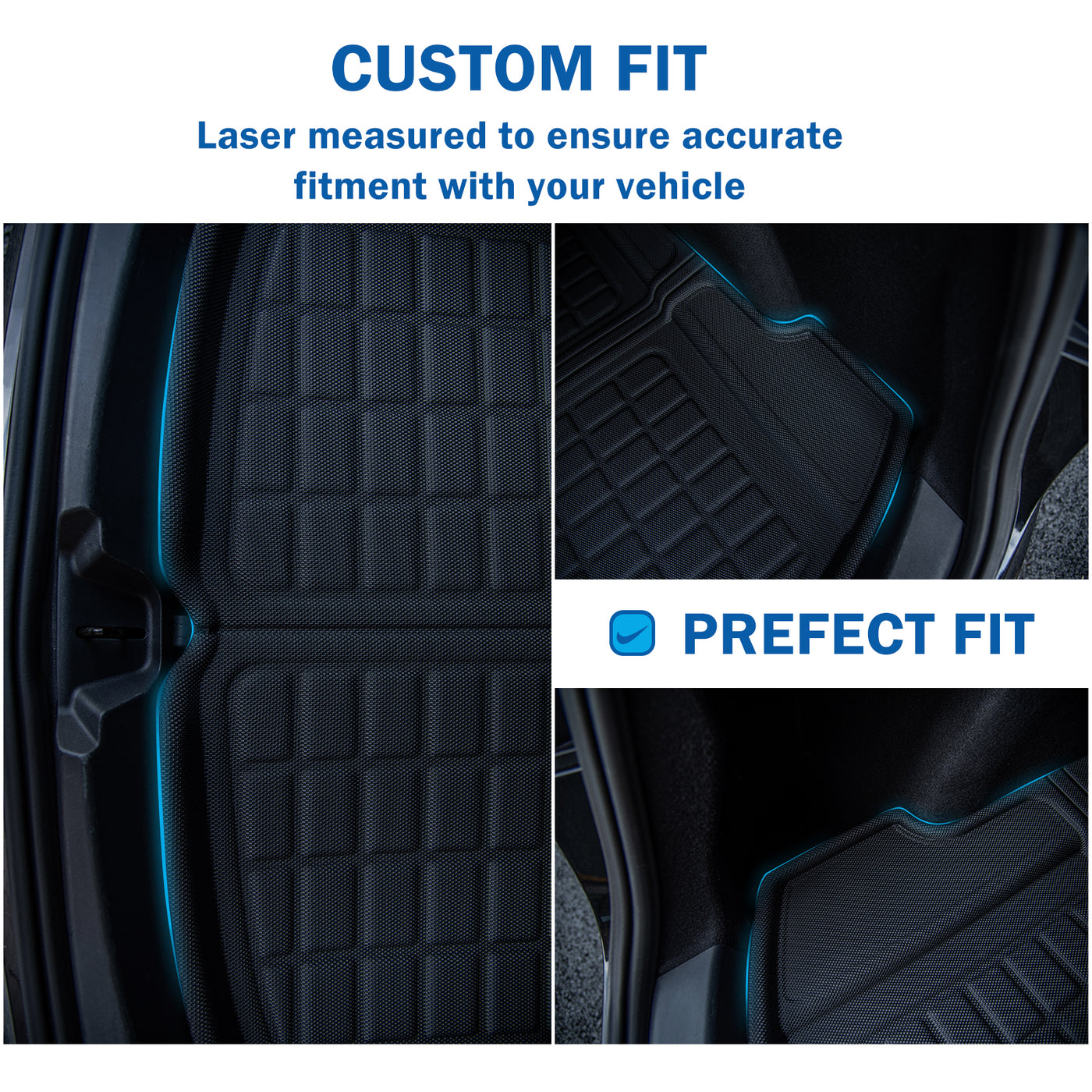 Turoaz Floor Mats Fit For Tesla Model Y 2021up, Interior Accessories (